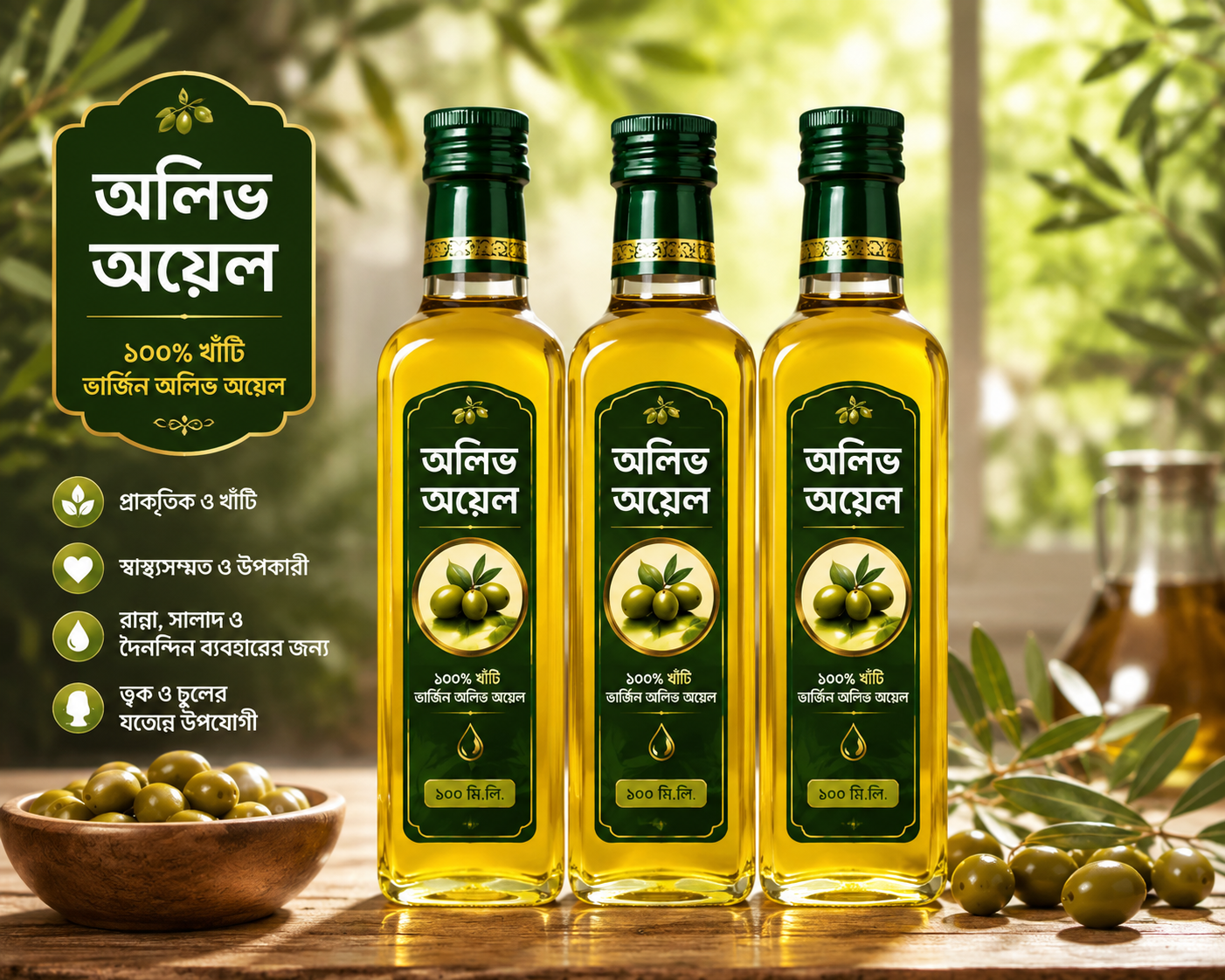 অলিভ অয়েল 100 ml